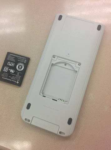 ti-nspire cx new battery