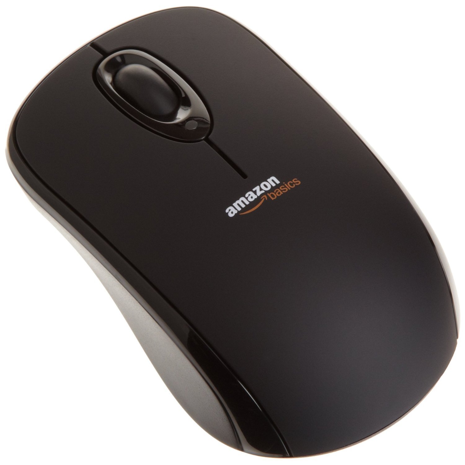 Review Amazon Basics Wireless Mouse With Nano Receiver Black 