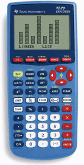TI-73 graphing calculator