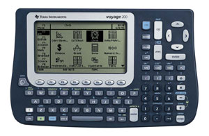 TI-Voyage calculator